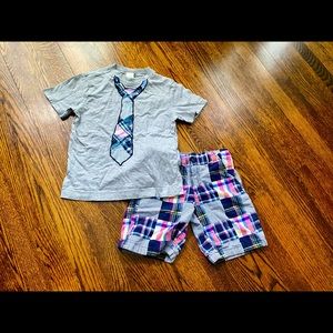 Gymboree Matching Short-Sleeve & Shorts Set (5YR)